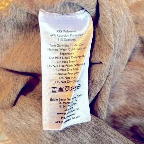 Eddie Bauer Women's Train Ascent Scrunch Neck Sweatshirt - Picture 9 of 9